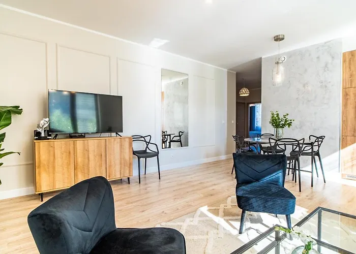 Apartamentysnu, Sloneczny Glam II Z Parkingiem, Centrum